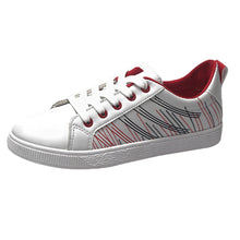 Load image into Gallery viewer, Shoes Women Shoes Flat With Lace-Up White Shoes Single Shoes