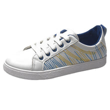 Load image into Gallery viewer, Shoes Women Shoes Flat With Lace-Up White Shoes Single Shoes