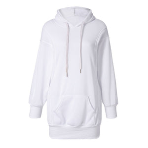 Solid Color Clothes Hoodies Pullover Coat