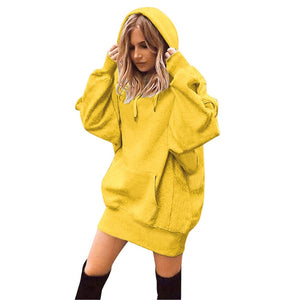 Solid Color Clothes Hoodies Pullover Coat